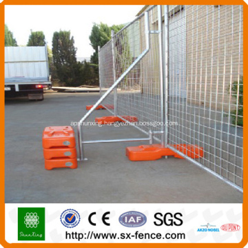 hot dipped galvanized temporary wire mesh fence